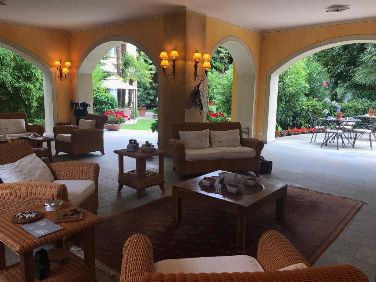 Villa Palmira Kinderfreies Hotel Cannobio Exterior foto